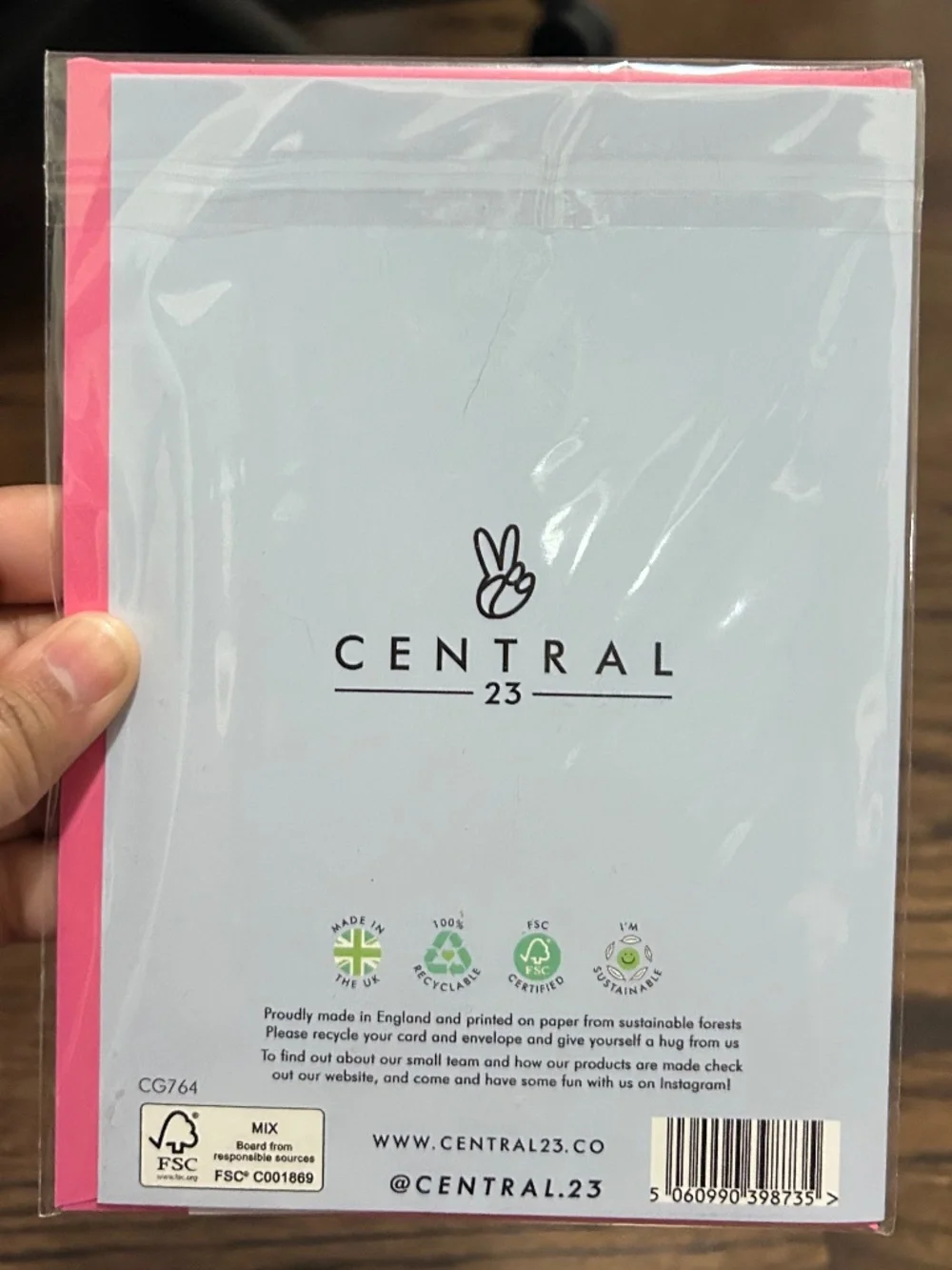 CENTRAL 23 Cat Boyfriend Card | New Sealed